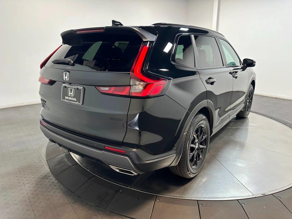 2026 Honda CR-V Hybrid Sport-L - Crystal Black Pearl exterior view 8