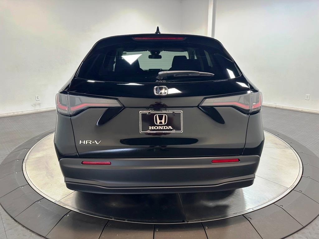 2026 Honda HR-V LX - Crystal Black Pearl exterior view 7