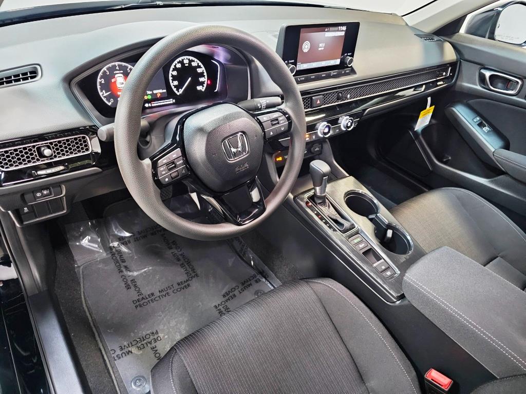 2026 Honda Civic Sedan LX - Crystal Black Pearl exterior view 14