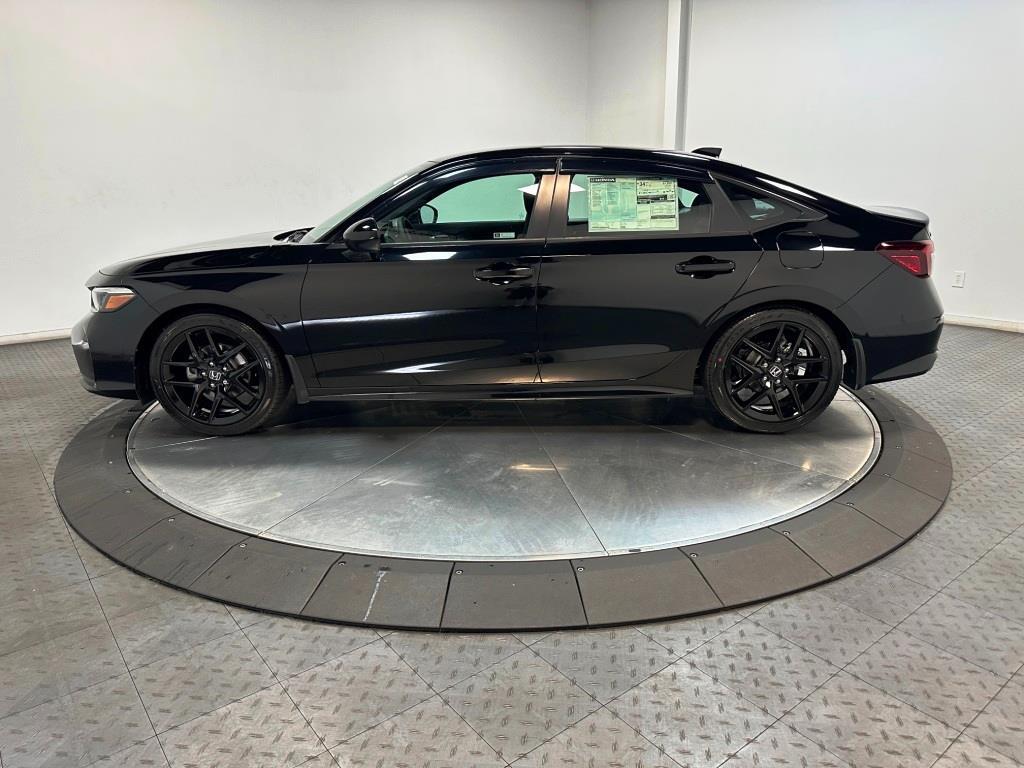 2026 Honda Civic Sedan Sport - Crystal Black Pearl exterior view 5