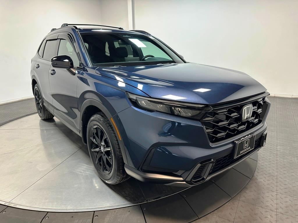 2026 Honda CR-V Hybrid Sport - Canyon River Blue Metallic exterior view 2