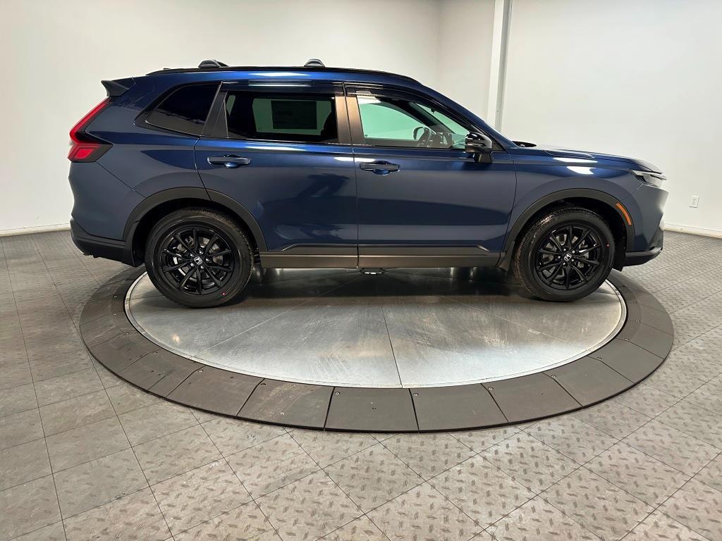 2026 Honda CR-V Hybrid Sport - Canyon River Blue Metallic exterior view 9