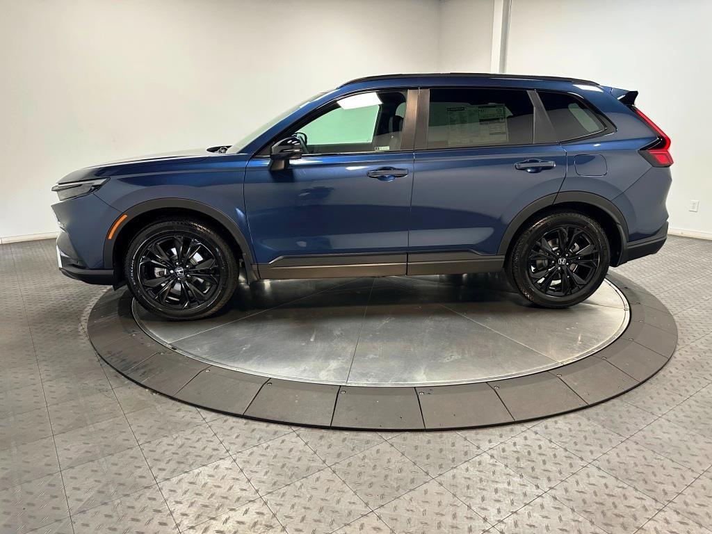 2026 Honda CR-V Hybrid Sport Touring - Canyon River Blue Metallic exterior view 6