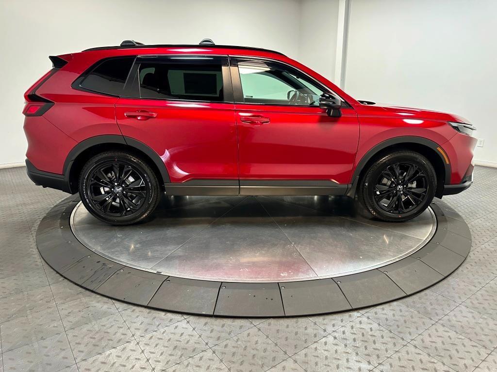 2026 Honda CR-V Hybrid Sport Touring - Radiant Red Metallic exterior view 9