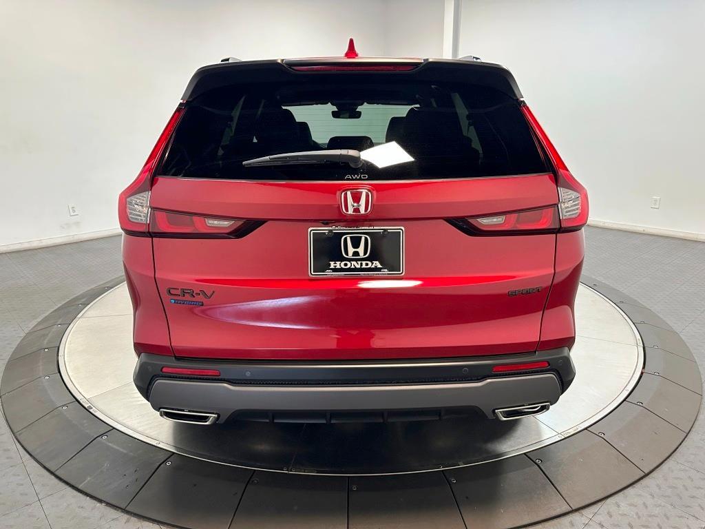 2026 Honda CR-V Hybrid Sport-L - Radiant Red Metallic exterior view 7