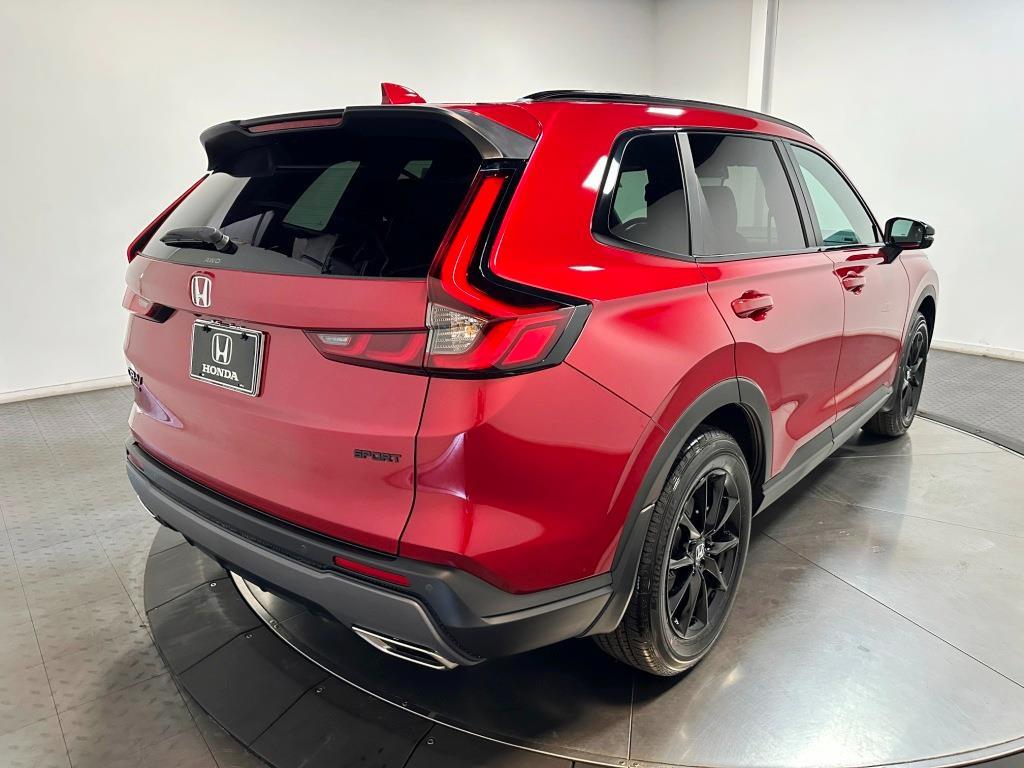 2026 Honda CR-V Hybrid Sport-L - Radiant Red Metallic exterior view 8