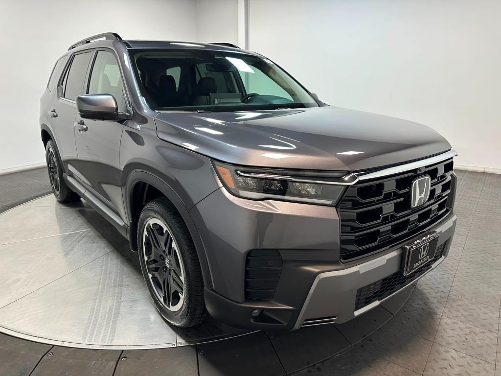 2026 Honda Pilot Touring S - Modern Steel Metallic exterior view 2