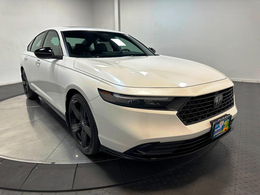 2026 Honda Accord Hybrid Sport-L - Platinum White Pearl exterior view 2
