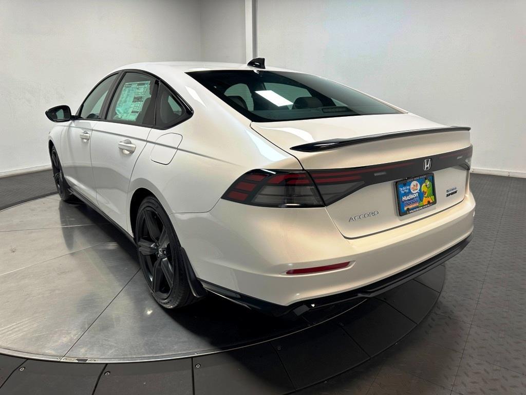 2026 Honda Accord Hybrid Sport-L - Platinum White Pearl exterior view 6