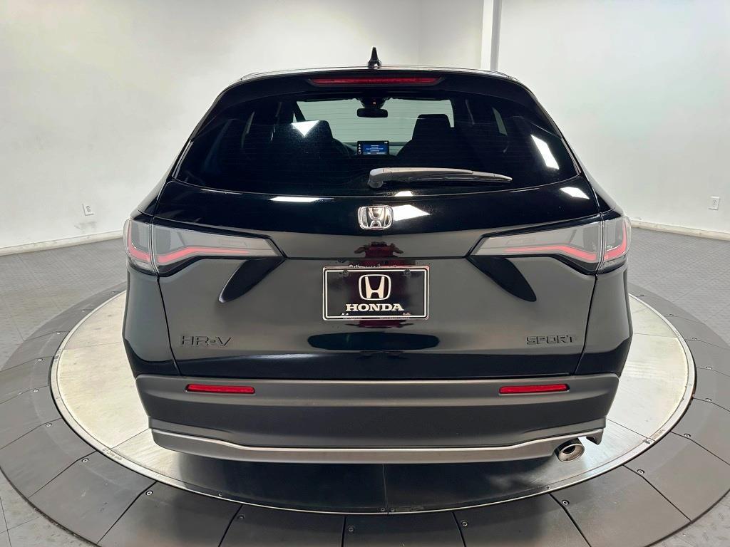 2026 Honda HR-V Sport - Crystal Black Pearl exterior view 7