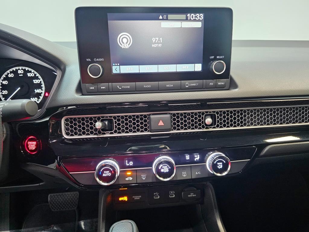 2026 Honda Civic Sedan LX - Meteorite Gray Metallic exterior view 18