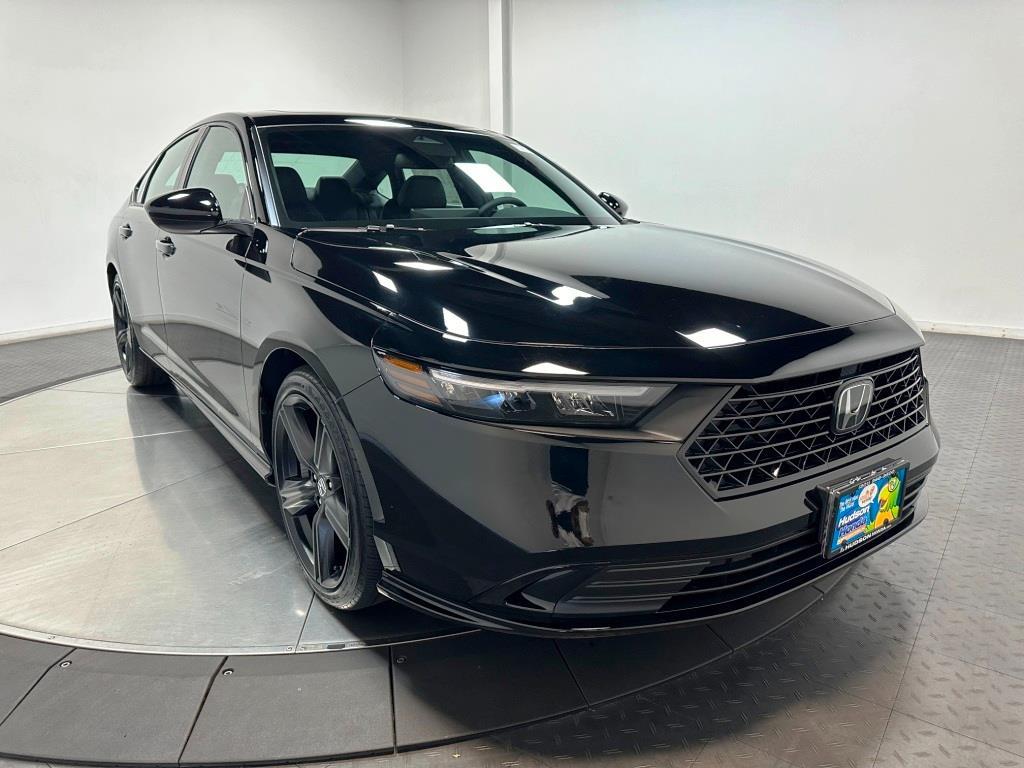 2026 Honda Accord Hybrid Sport-L - Crystal Black Pearl exterior view 2