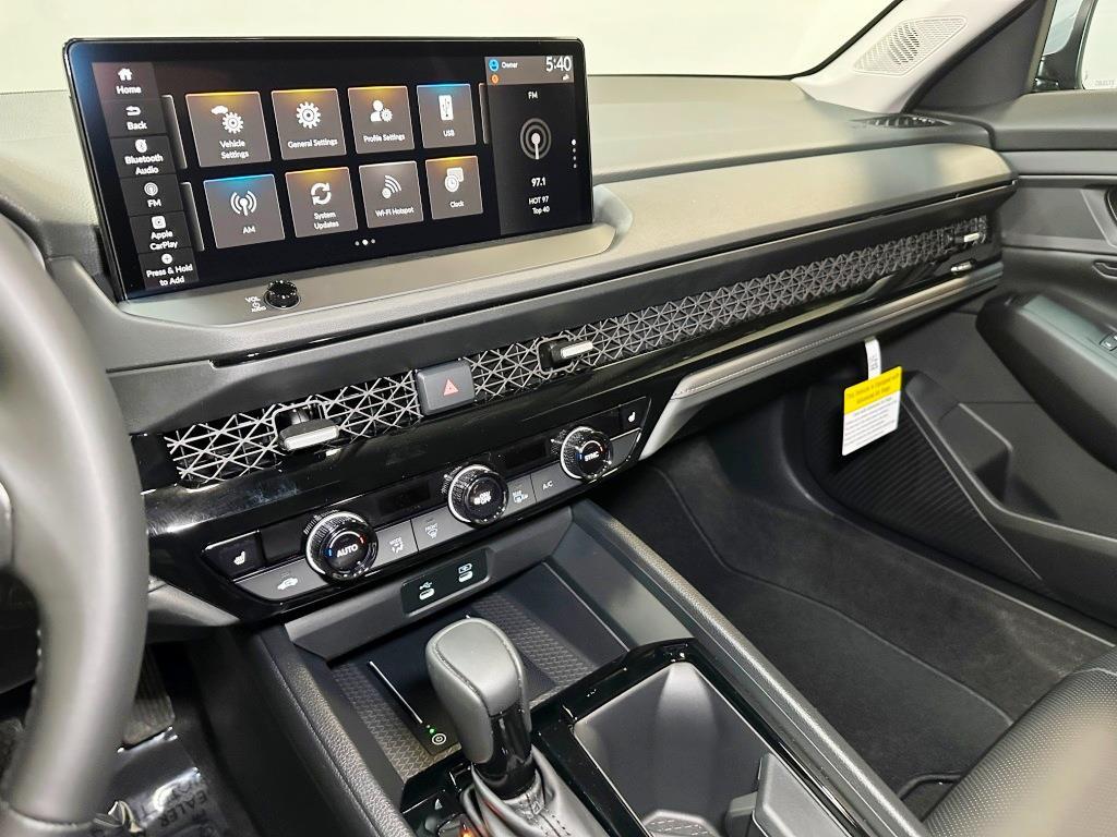 2026 Honda Accord Hybrid Sport-L - Crystal Black Pearl exterior view 19