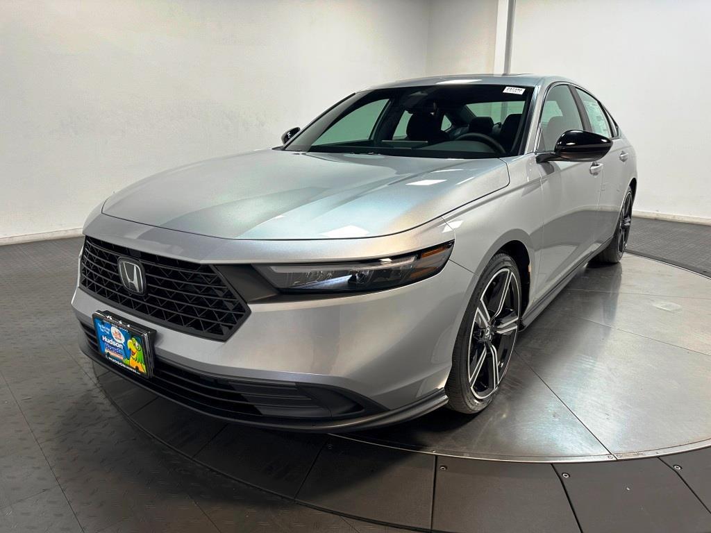 2026 Honda Accord Hybrid Sport - Solar Silver Metallic exterior view 4