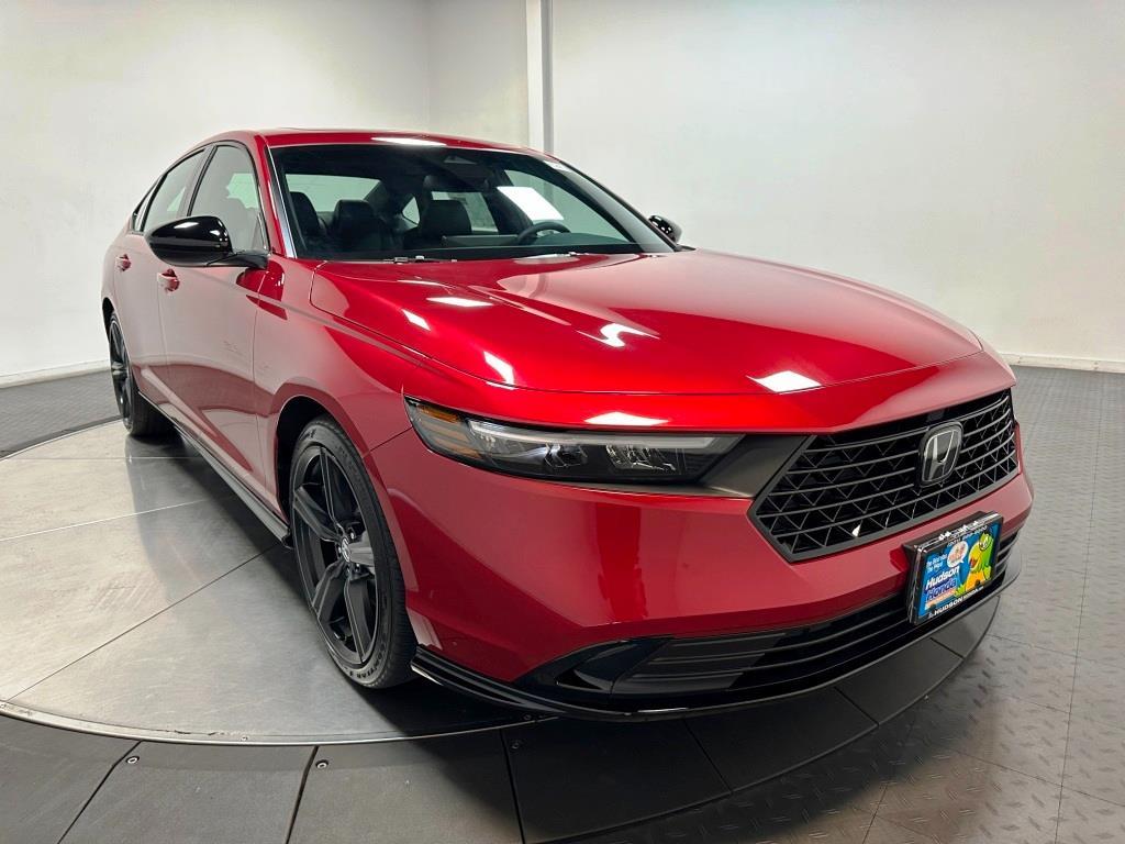2026 Honda Accord Hybrid Sport-L - Radiant Red Metallic exterior view 2