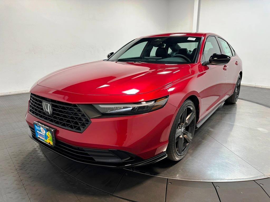 2026 Honda Accord Hybrid Sport-L - Radiant Red Metallic exterior view 4