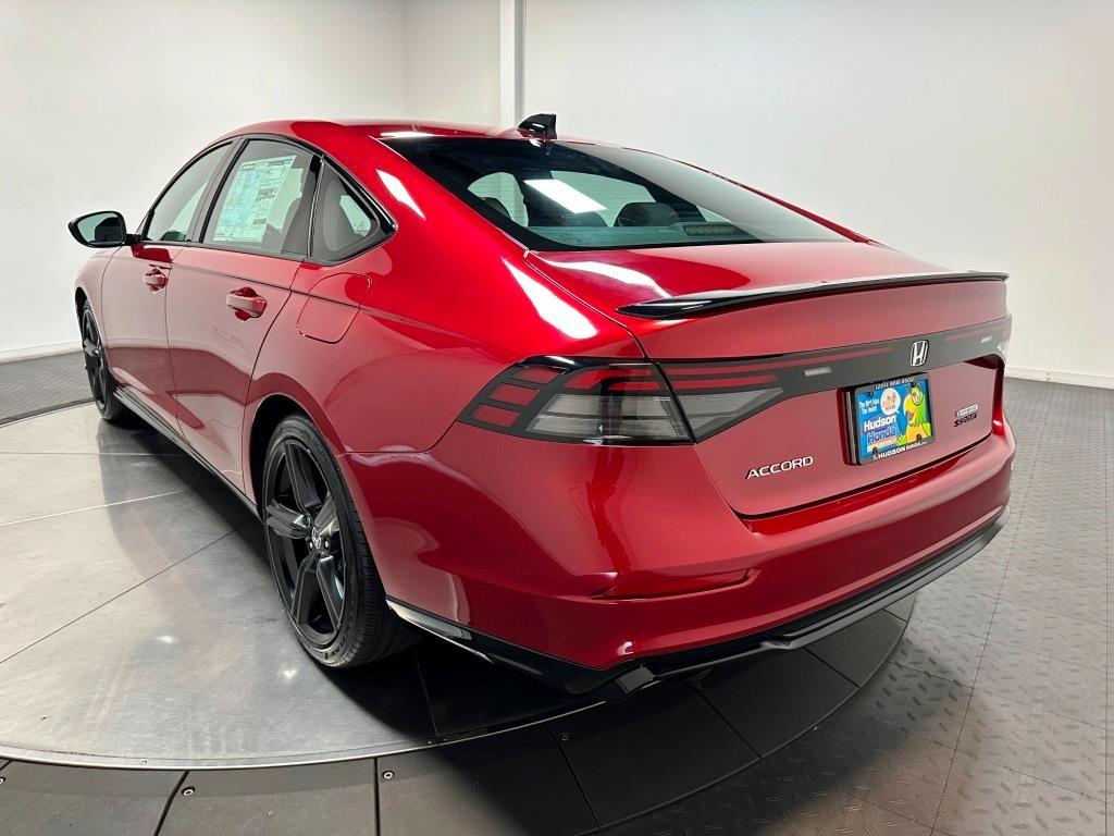 2026 Honda Accord Hybrid Sport-L - Radiant Red Metallic exterior view 6
