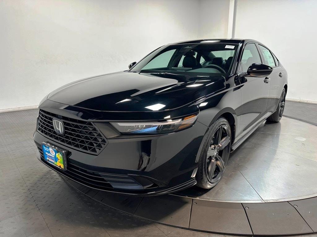 2026 Honda Accord Hybrid Sport-L - Crystal Black Pearl exterior view 4