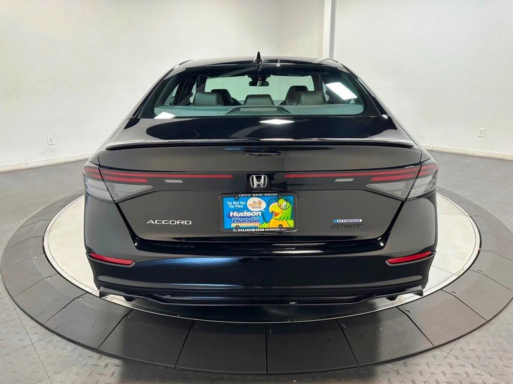2026 Honda Accord Hybrid Sport-L - Crystal Black Pearl exterior view 7