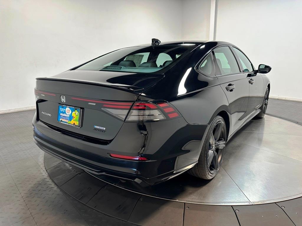 2026 Honda Accord Hybrid Sport-L - Crystal Black Pearl exterior view 8