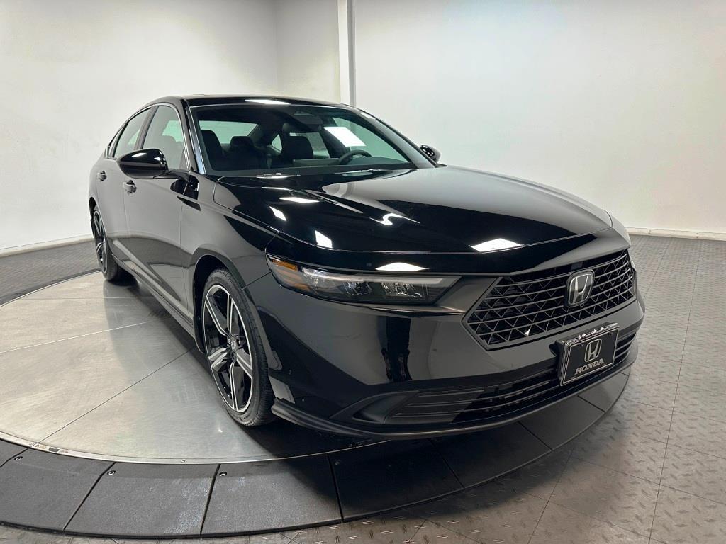 2026 Honda Accord Hybrid Sport - Crystal Black Pearl exterior view 2