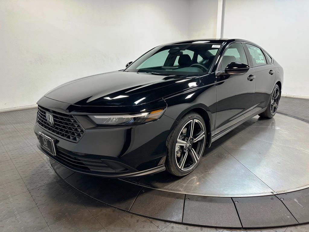 2026 Honda Accord Hybrid Sport - Crystal Black Pearl exterior view 4