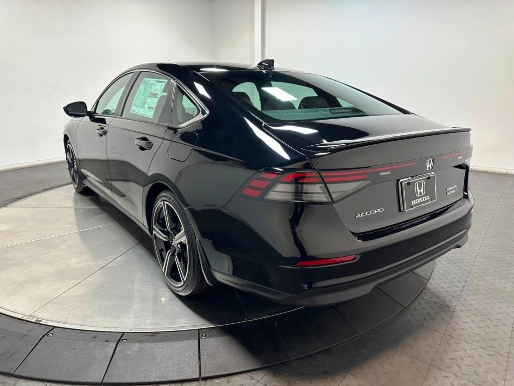2026 Honda Accord Hybrid Sport - Crystal Black Pearl exterior view 6