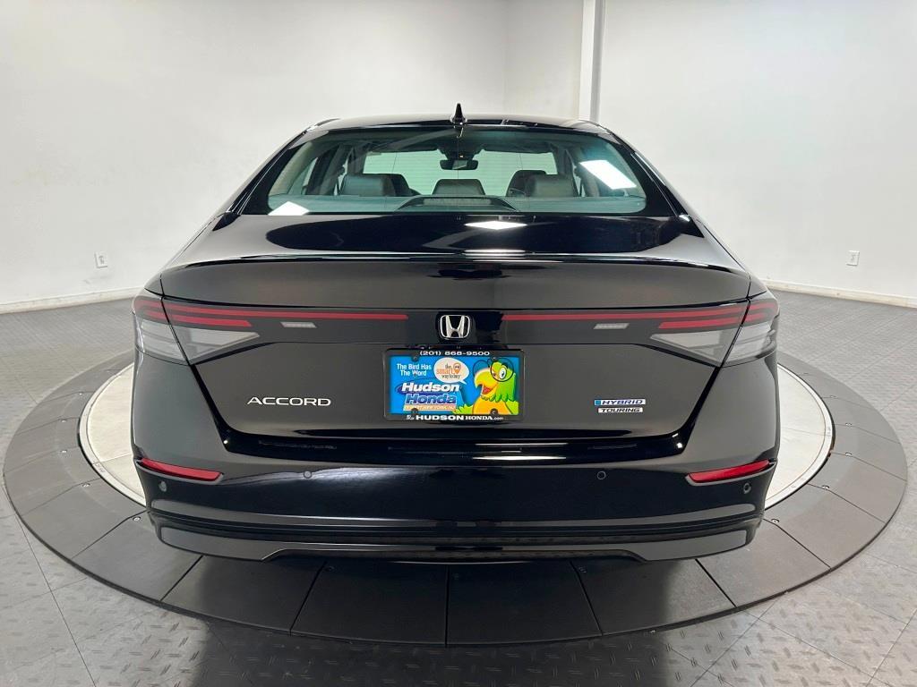 2026 Honda Accord Hybrid Touring - Crystal Black Pearl exterior view 7