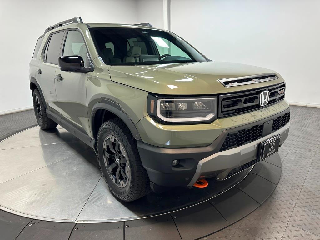2026 Honda Passport TrailSport Elite - Ash Green Metallic exterior view 2