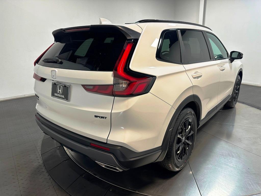 2026 Honda CR-V Hybrid Sport - Platinum White Pearl exterior view 8