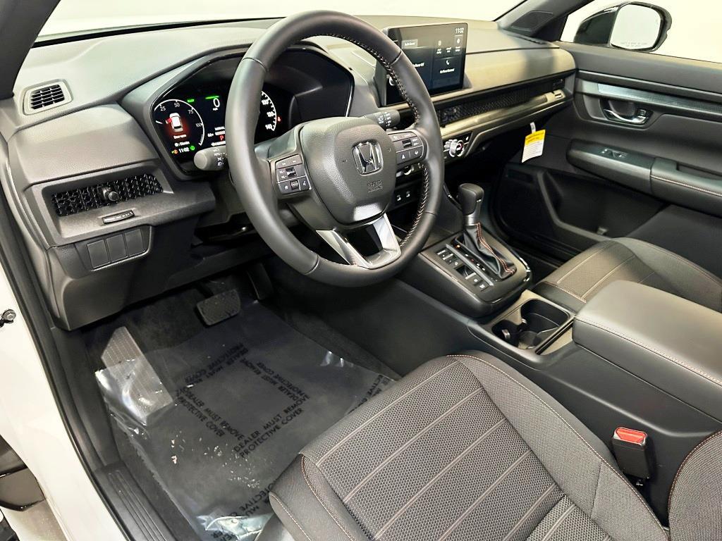 2026 Honda CR-V Hybrid Sport - Platinum White Pearl exterior view 15
