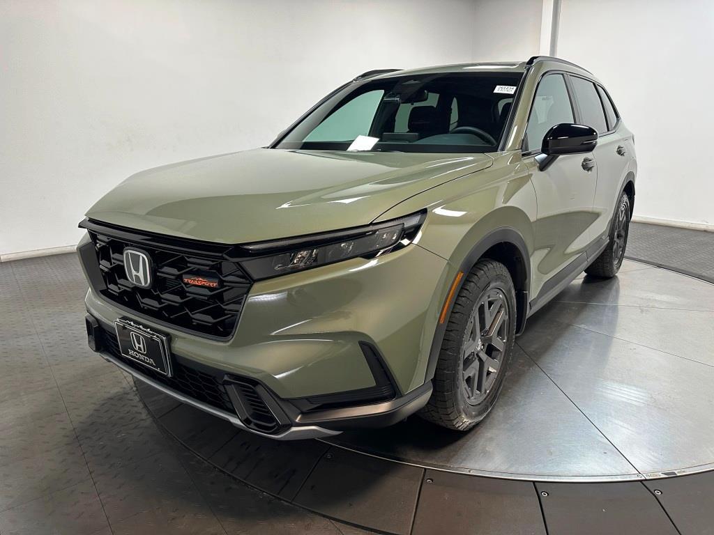 2026 Honda CR-V Hybrid TrailSport - Ash Green Metallic exterior view 4