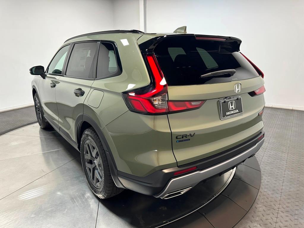 2026 Honda CR-V Hybrid TrailSport - Ash Green Metallic exterior view 6