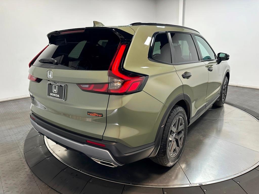 2026 Honda CR-V Hybrid TrailSport - Ash Green Metallic exterior view 8