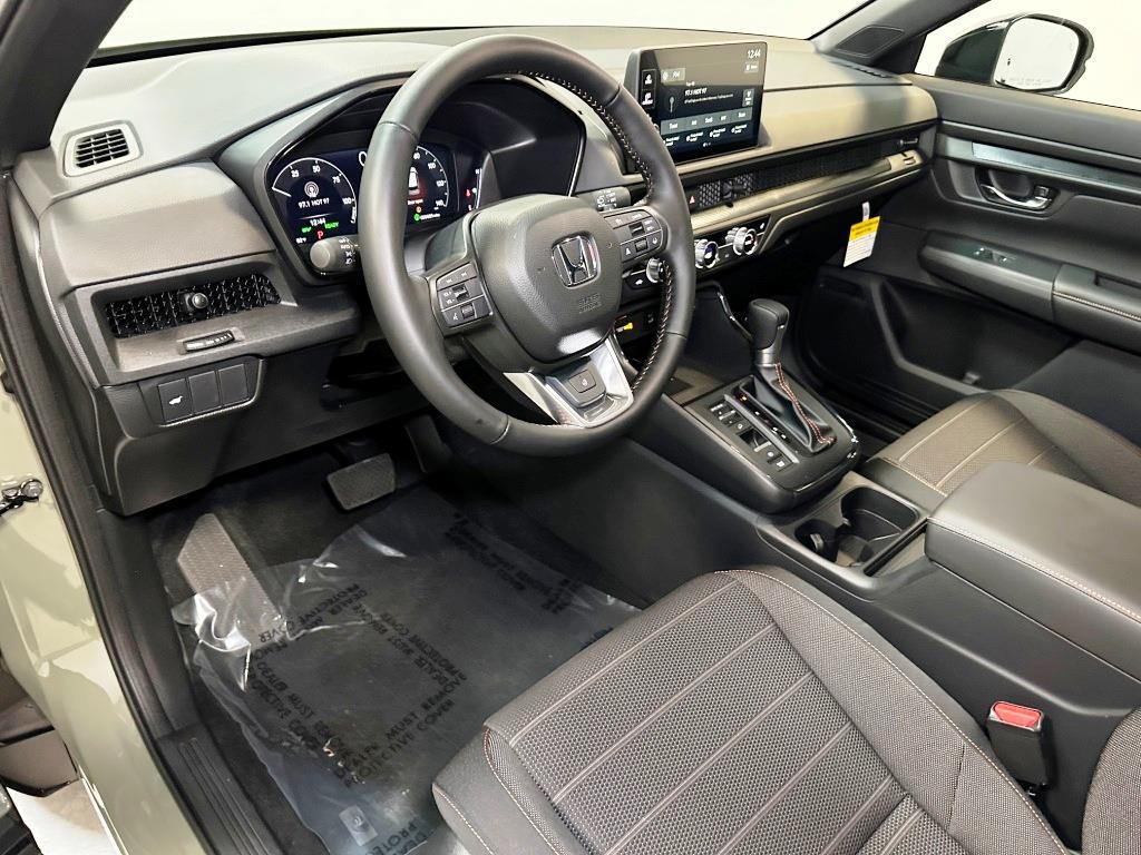 2026 Honda CR-V Hybrid TrailSport - Ash Green Metallic exterior view 15