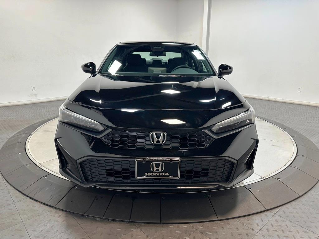 2026 Honda Civic Sedan Sport - Crystal Black Pearl exterior view 3