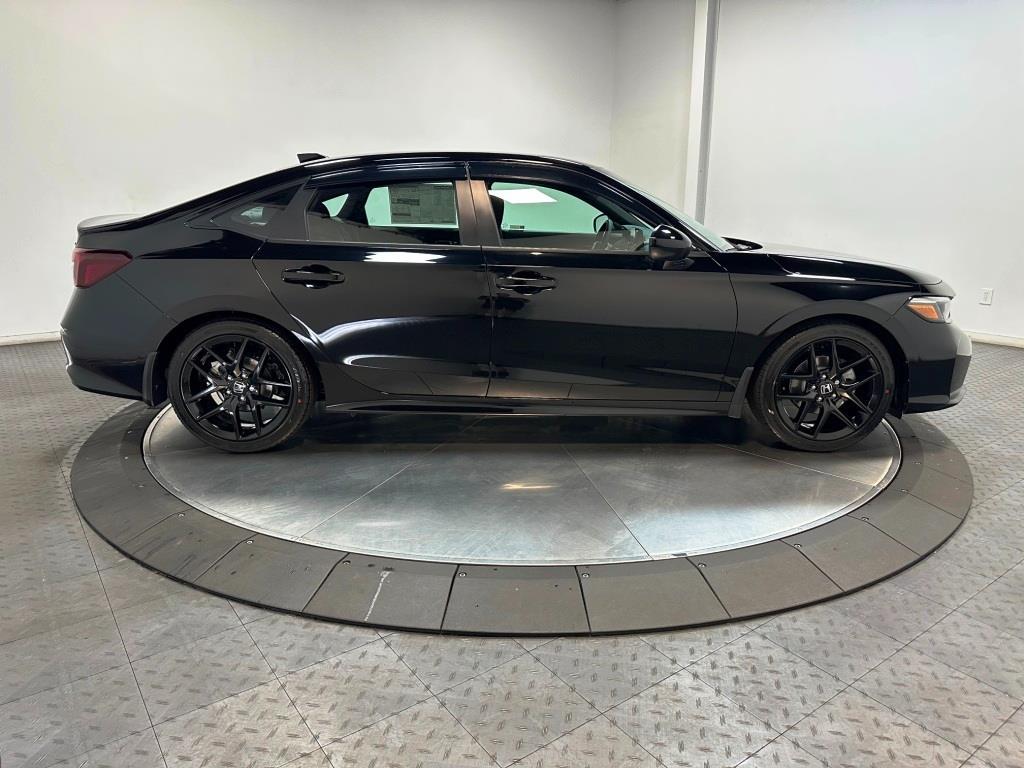2026 Honda Civic Sedan Sport - Crystal Black Pearl exterior view 9