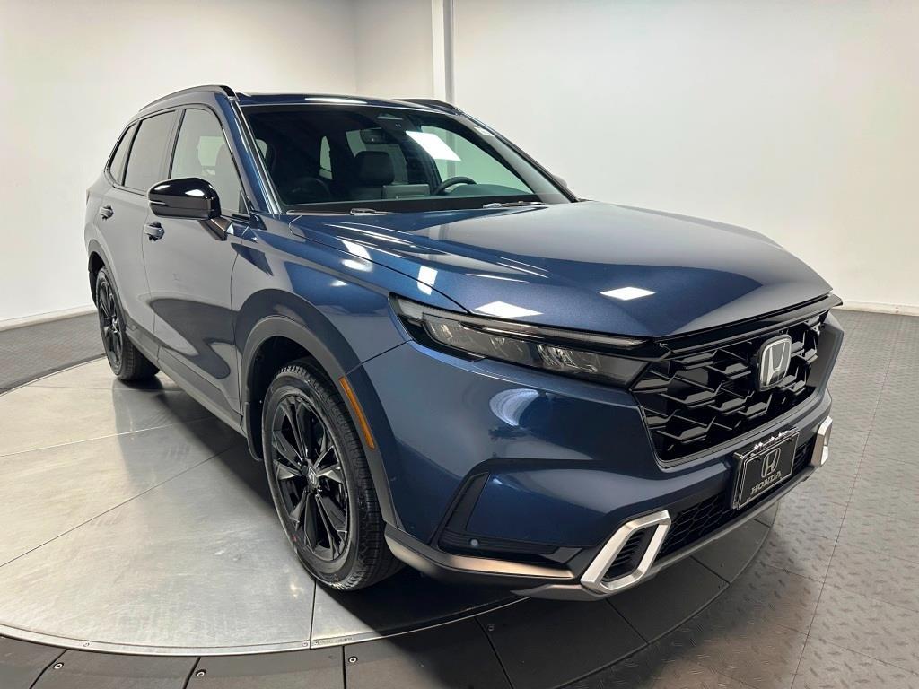 2026 Honda CR-V Hybrid Sport Touring - Canyon River Blue Metallic exterior view 2