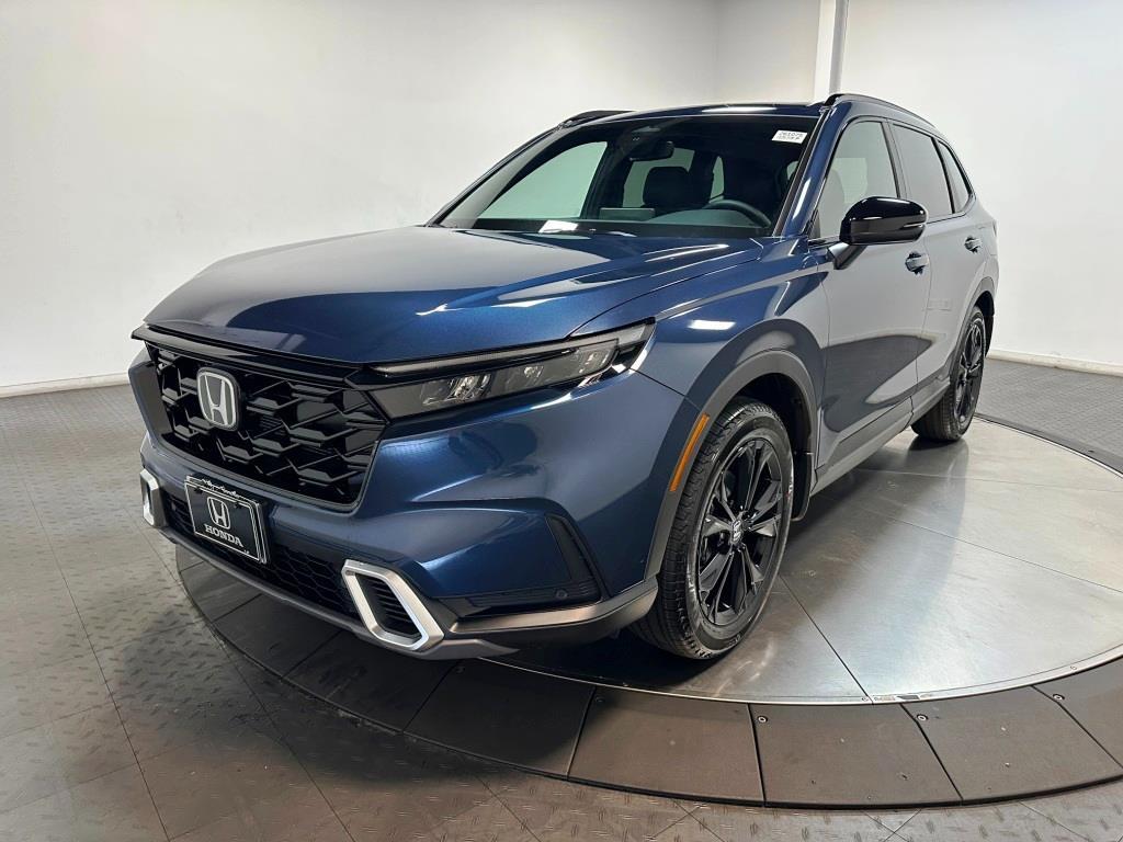 2026 Honda CR-V Hybrid Sport Touring - Canyon River Blue Metallic exterior view 4