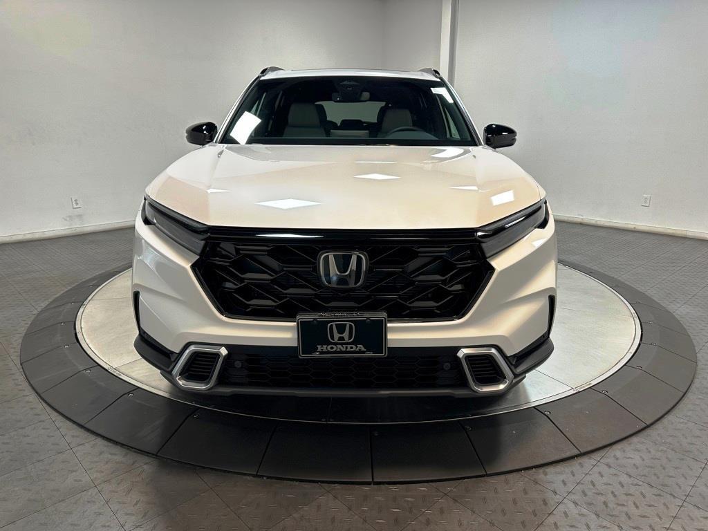 2026 Honda CR-V Hybrid Sport Touring - WHITE exterior view 3