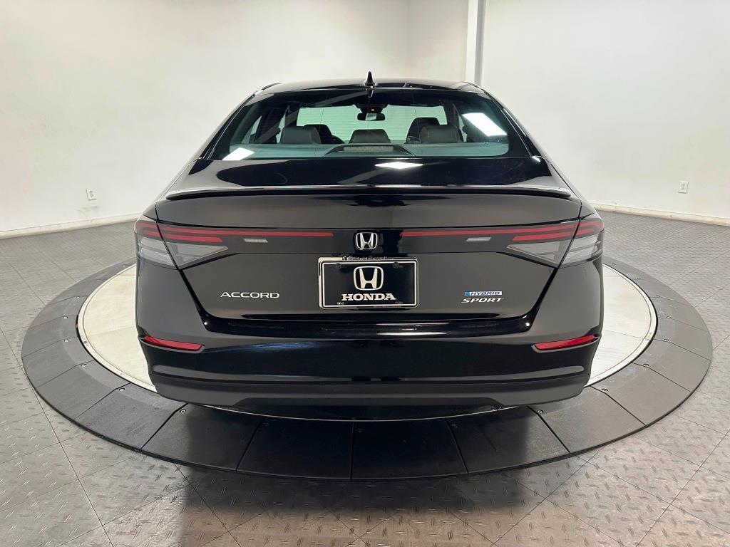 2026 Honda Accord Hybrid Sport - Crystal Black Pearl exterior view 7