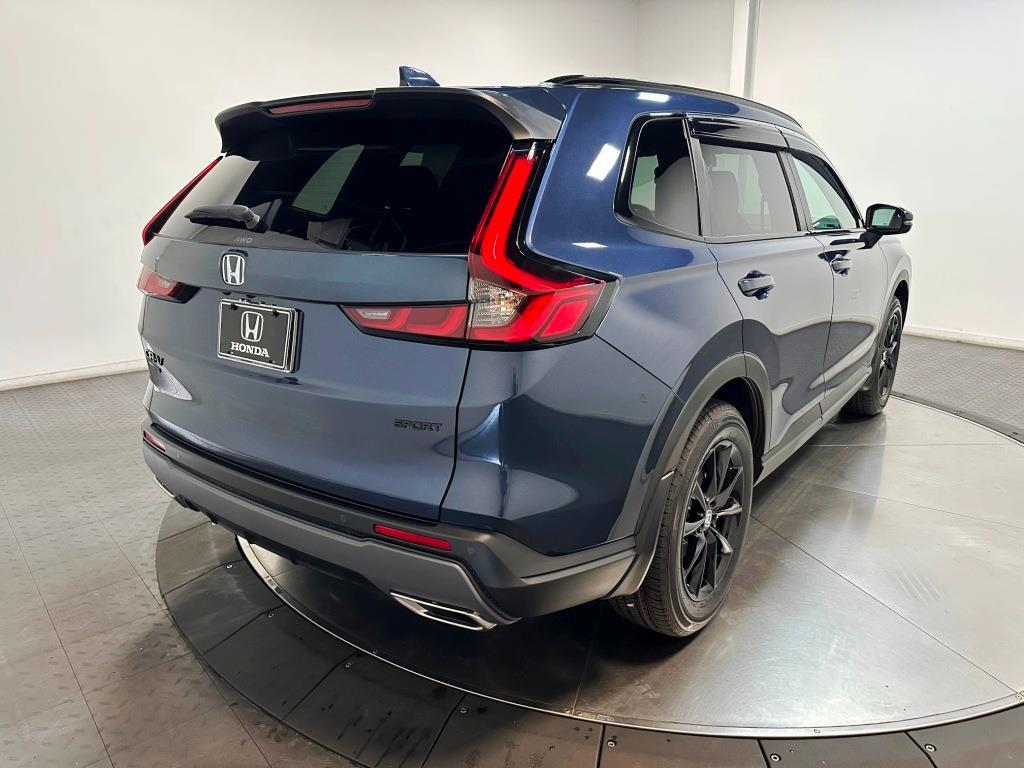2026 Honda CR-V Hybrid Sport-L - Canyon River Blue Metallic exterior view 8