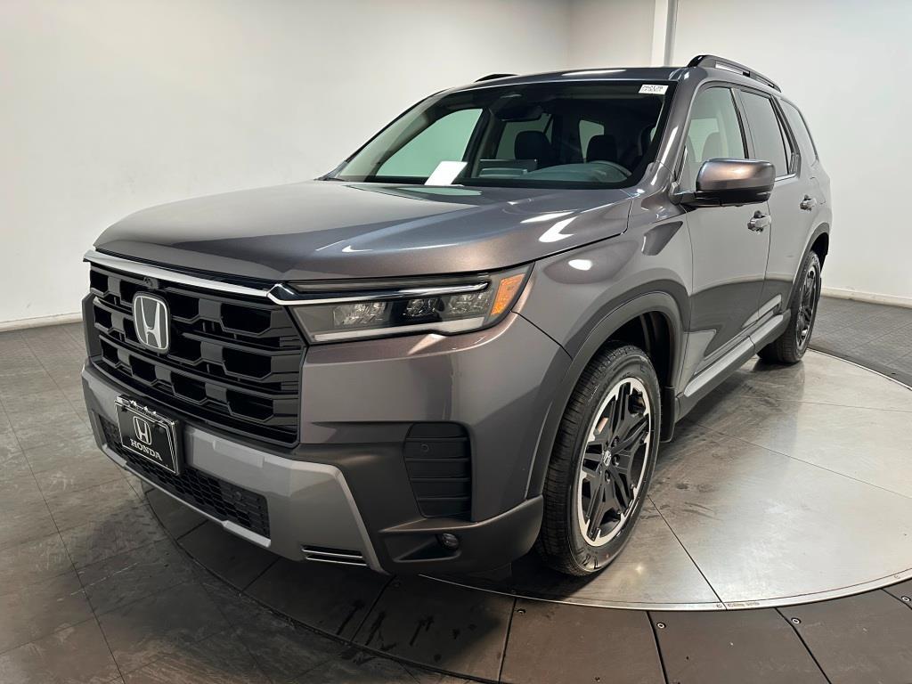 2026 Honda Pilot Touring S - Modern Steel Metallic exterior view 4