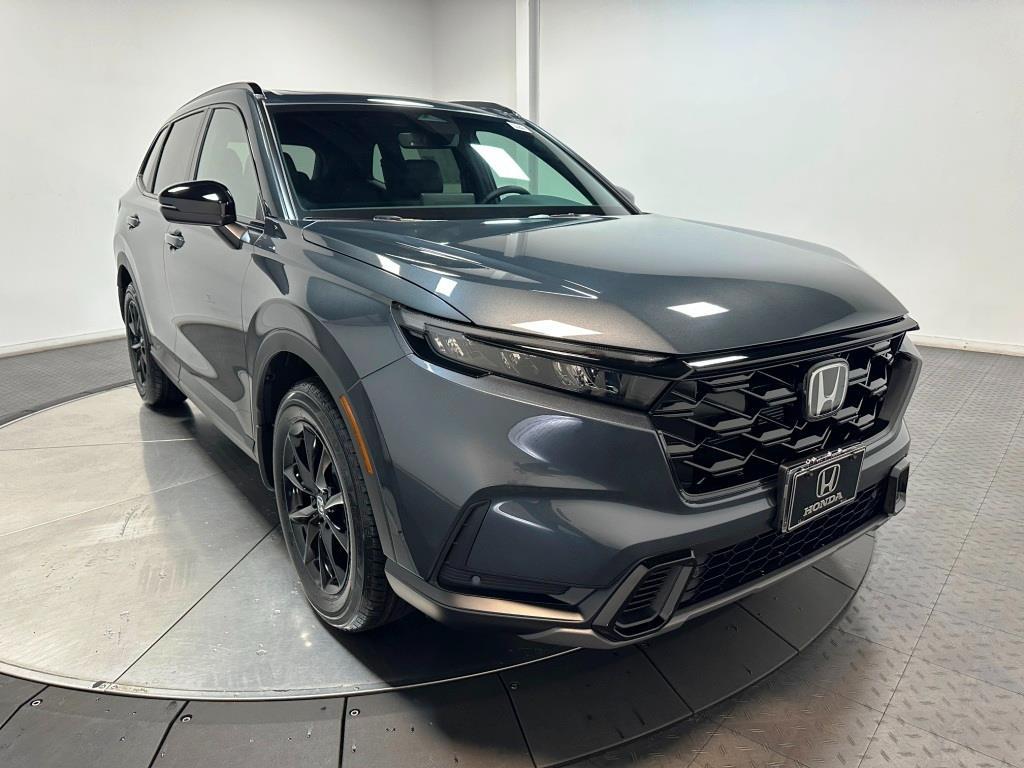 2026 Honda CR-V Hybrid Sport-L - Meteorite Gray Metallic exterior view 2