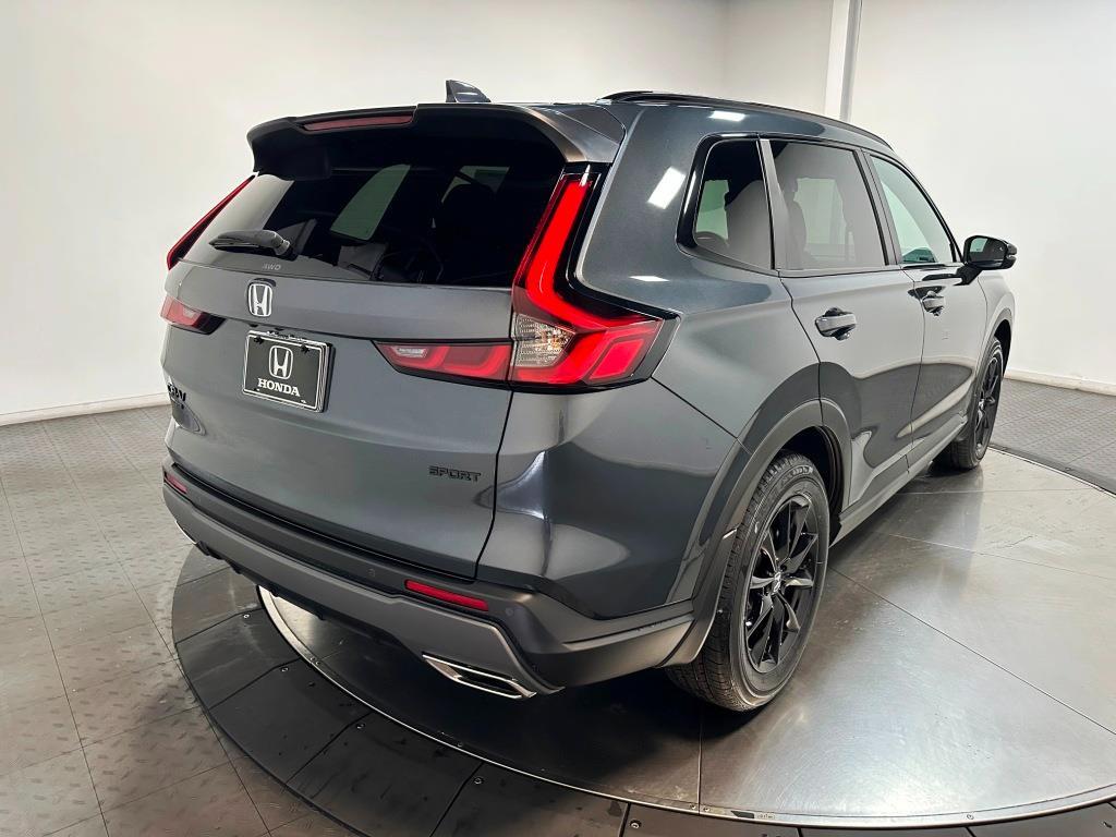 2026 Honda CR-V Hybrid Sport-L - Meteorite Gray Metallic exterior view 8