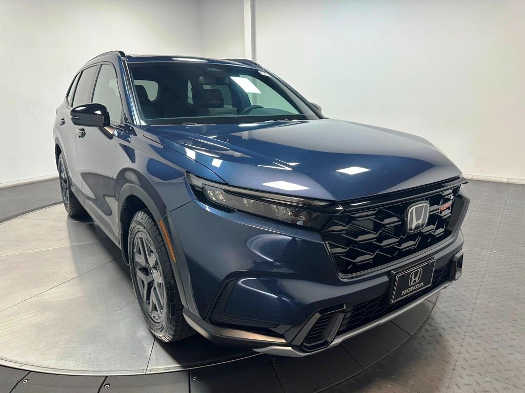 2026 Honda CR-V Hybrid TrailSport - Canyon River Blue Metallic exterior view 2