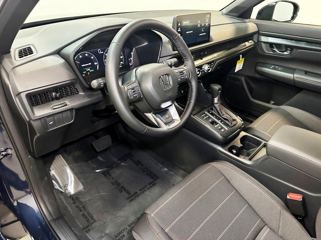 2026 Honda CR-V Hybrid TrailSport - Canyon River Blue Metallic exterior view 17