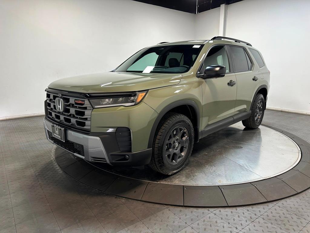 2026 Honda Pilot TrailSport - Ash Green Metallic exterior view 1