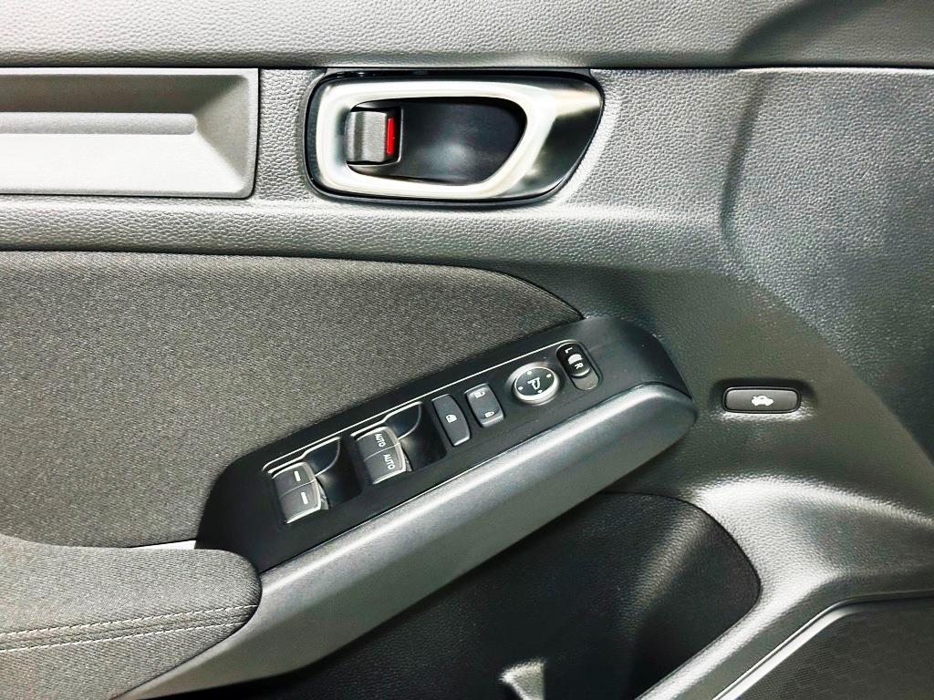 2026 Honda Civic Sedan LX - Platinum White Pearl exterior view 12