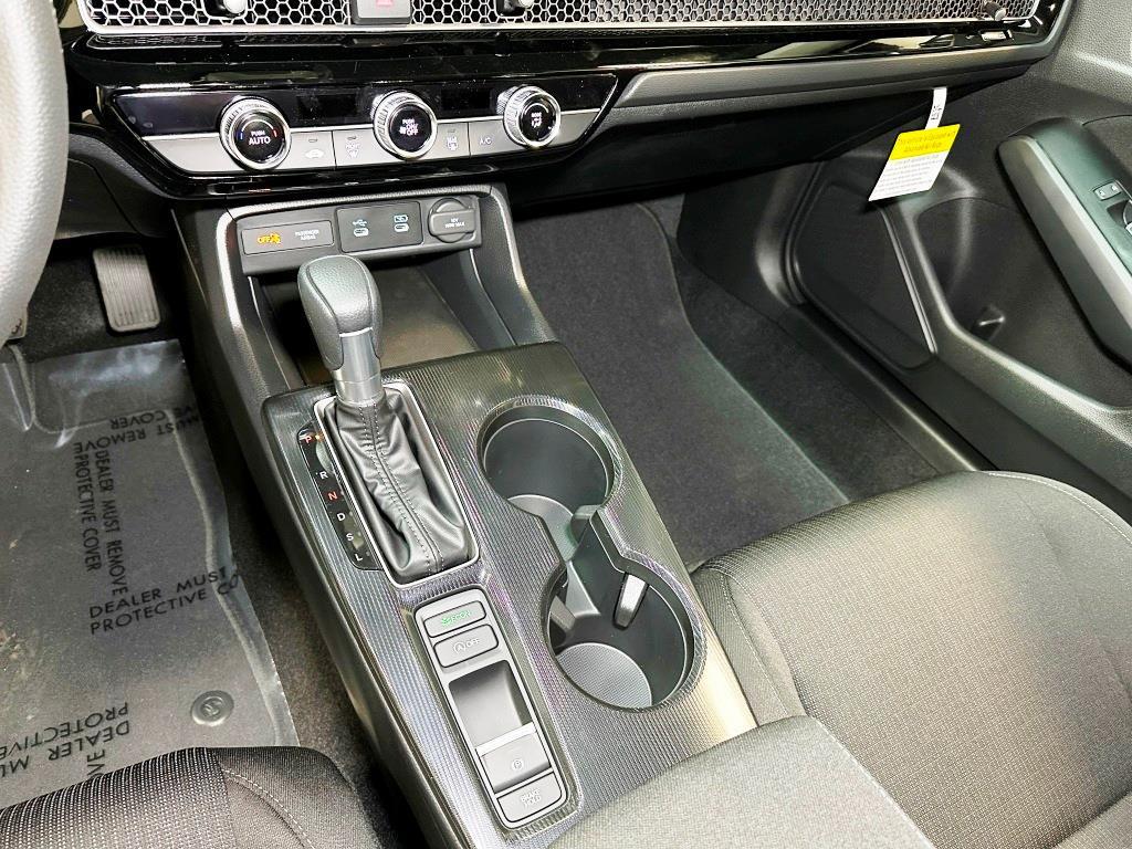 2026 Honda Civic Sedan LX - Platinum White Pearl exterior view 19